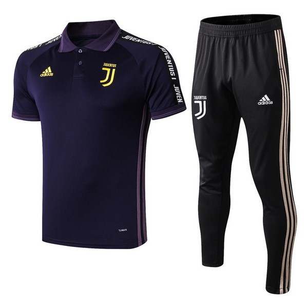 Polo Conjunto Completo Juventus 2018/19 Purpura